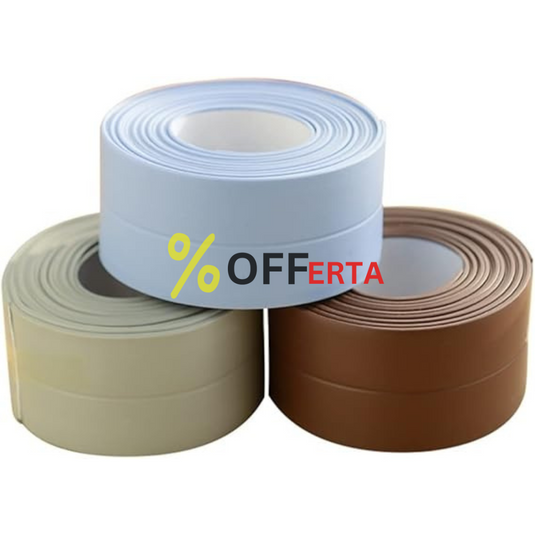 Set 2 x Banda adeziva de etansare 4cm, Albastru
