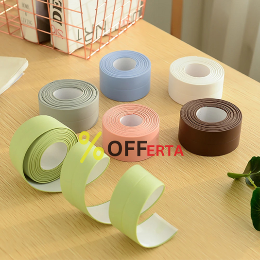 Set 2 x Banda adeziva de etansare 4 cm, VERDE