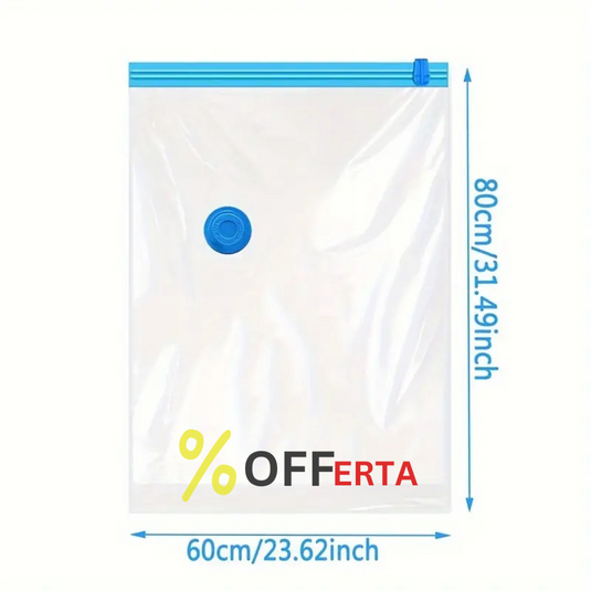 Set 4 saci de vidat haine, 70 x 100 cm