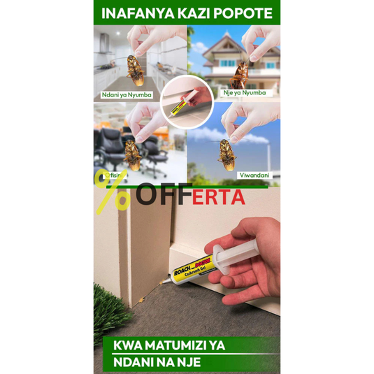 Set 3 x Insecticid tip seringa, solutie antigandaci RoachDoctor