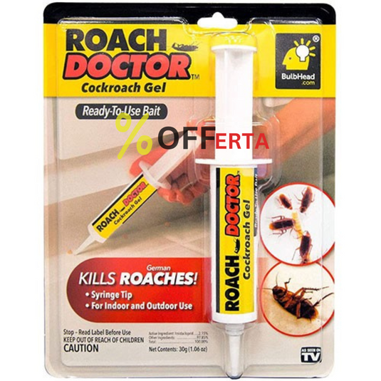 Set 3 x Insecticid tip seringa, solutie antigandaci RoachDoctor