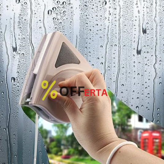 Stergator magnetic pentru geamuri 3D
