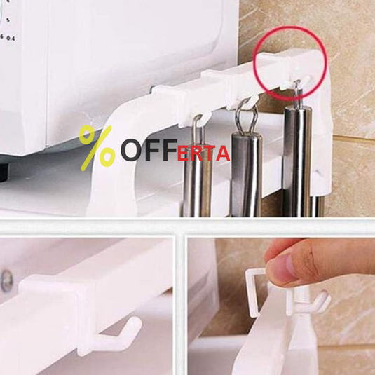 Suport cu 2 rafturi, telescopic si multifunctional
