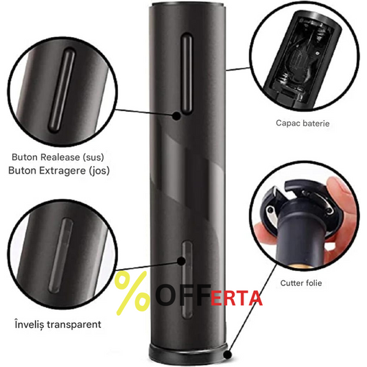 Tirbuson electric cu taietor de capison