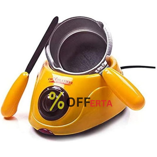 Aparat electric pentru topit ciocolata + Set Fondue – Chocolatiere