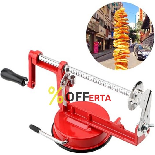 Aparat pentru chipsuri de cartofi spirala