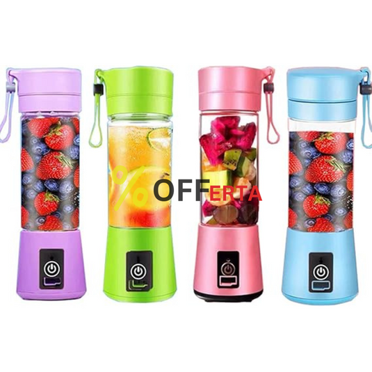 Blender portabil, cu baterie proprie, pentru fructe si legume