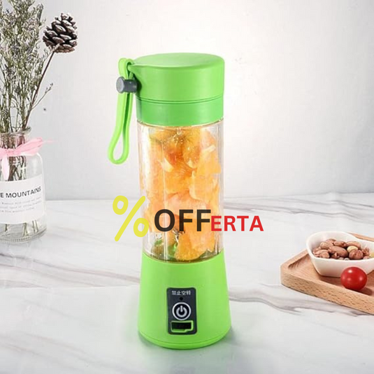 Blender portabil, cu baterie proprie, pentru fructe si legume