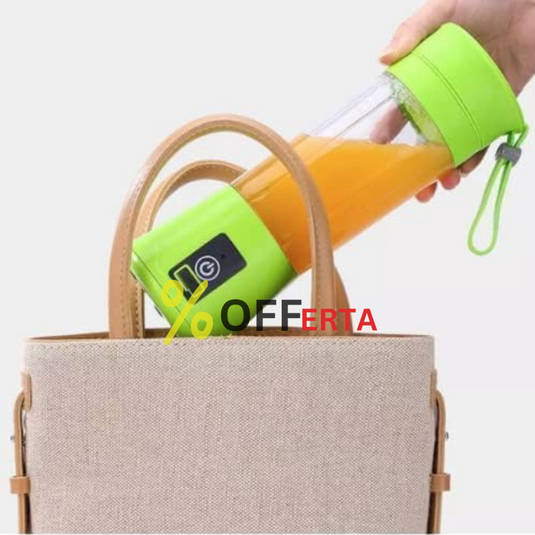 Blender portabil, cu baterie proprie, pentru fructe si legume