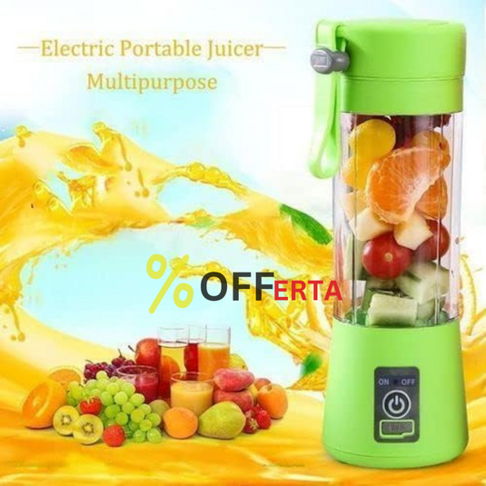 Blender portabil, cu baterie proprie, pentru fructe si legume