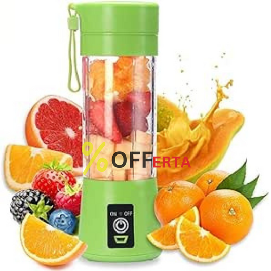 Blender portabil, cu baterie proprie, pentru fructe si legume