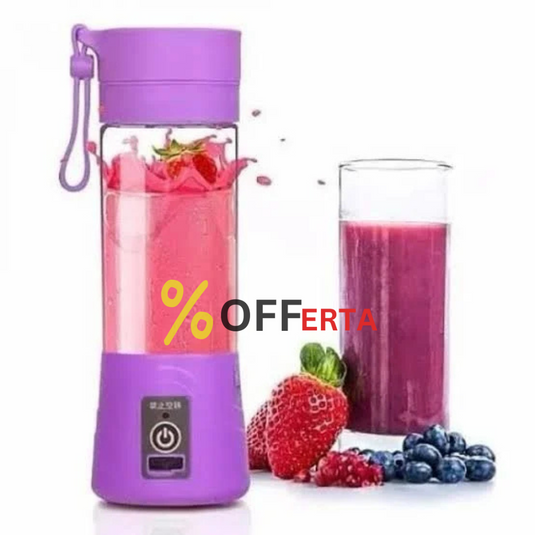 Blender portabil, cu baterie proprie, pentru fructe si legume