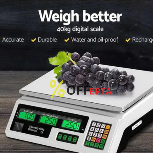 Cantar electronic, capacitate 40 kg