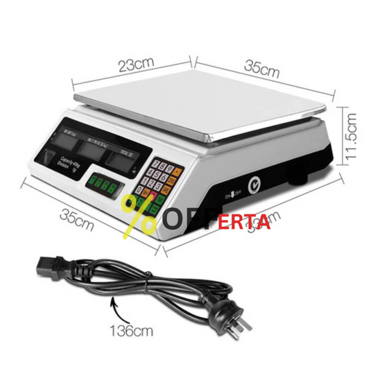 Cantar electronic, capacitate 40 kg