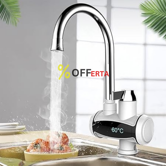 Robinet electric Instant pentru apa calda, cu afisaj LCD