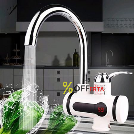 Robinet electric Instant pentru apa calda, cu afisaj LCD