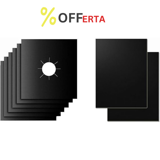 Set 5 Folii de Protectie Premium pentru Plita si Aragaz BLACK