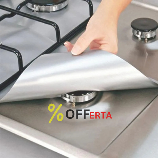 Set 5 Folii de Protectie Premium pentru Plita si Aragaz BLACK