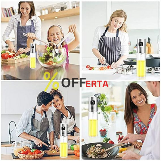 Spray pentru ulei si otet cu pulverizator, 100 ml