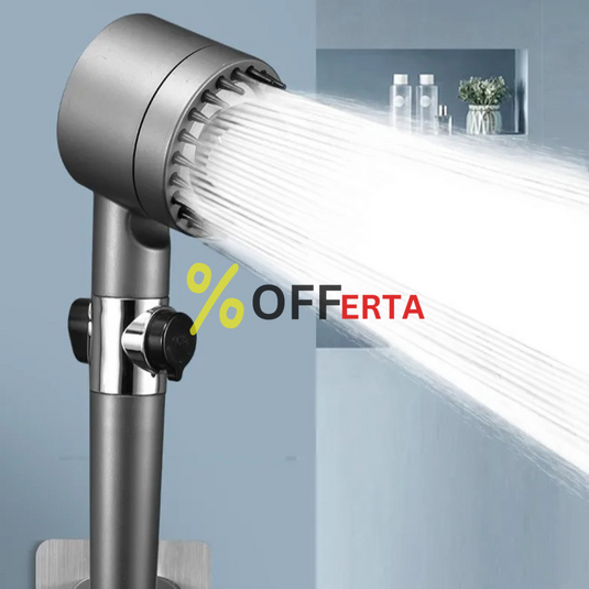 Para de dus de inalta presiune, 3 functii diferite si perie atasata