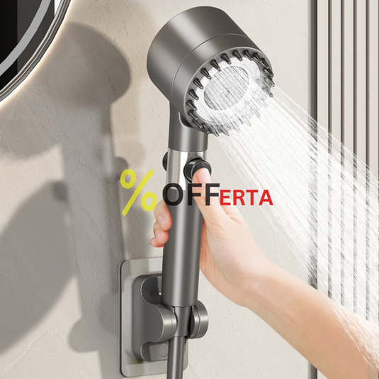 Para de dus de inalta presiune, 3 functii diferite si perie atasata