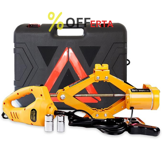Cric hidraulic electric profesional 2T, cu compresor auto