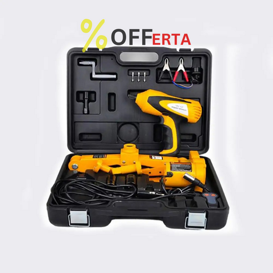 Cric hidraulic electric profesional 2T, cu compresor auto