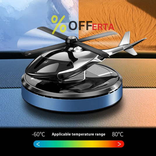 ELICOPTER SOLAR ODORIZANT PENTRU MAȘINI