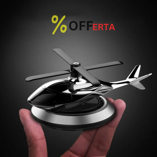 ELICOPTER SOLAR ODORIZANT PENTRU MAȘINI