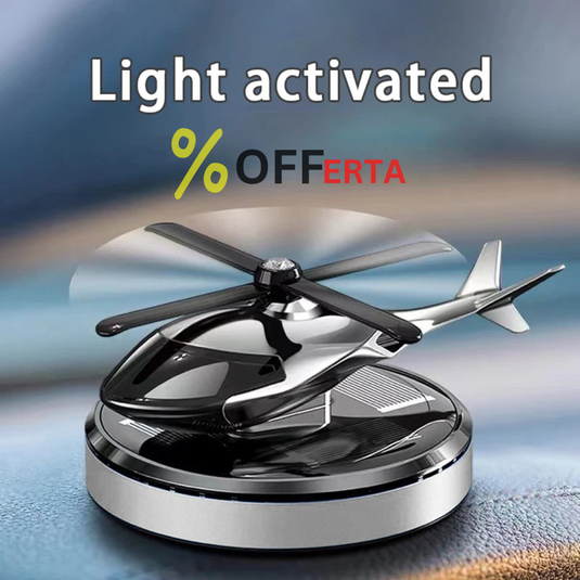 ELICOPTER SOLAR ODORIZANT PENTRU MAȘINI