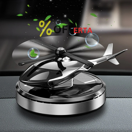 ELICOPTER SOLAR ODORIZANT PENTRU MAȘINI