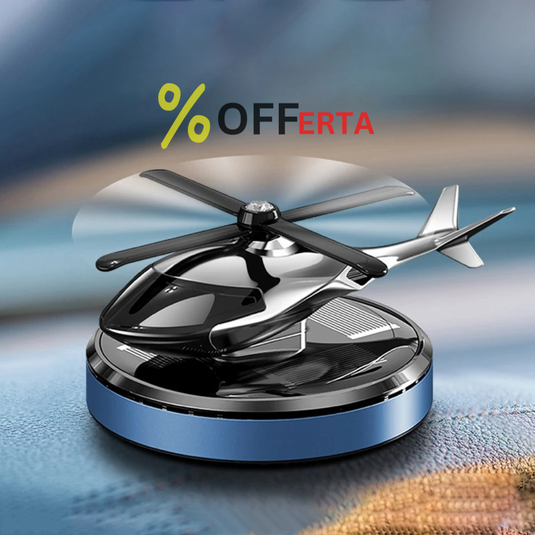 ELICOPTER SOLAR ODORIZANT PENTRU MAȘINI