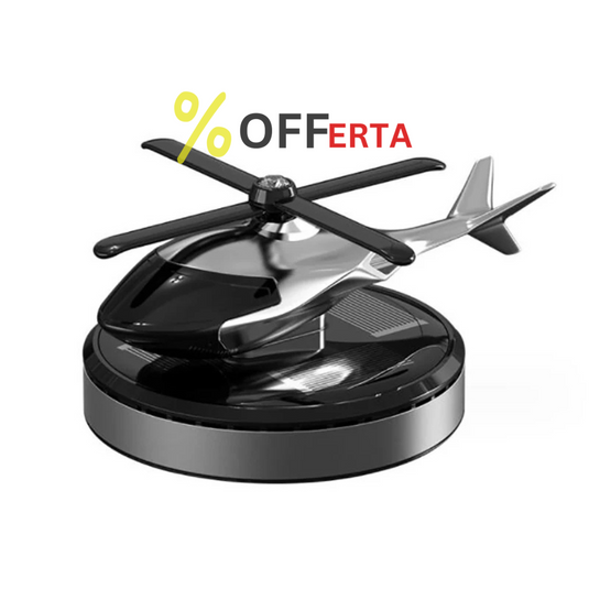 ELICOPTER SOLAR ODORIZANT PENTRU MAȘINI