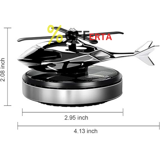 ELICOPTER SOLAR ODORIZANT PENTRU MAȘINI