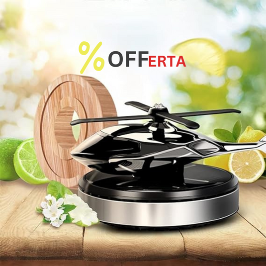 ELICOPTER SOLAR ODORIZANT PENTRU MAȘINI
