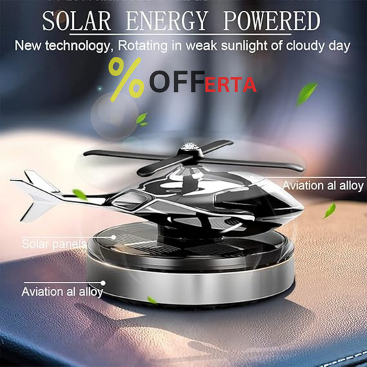 ELICOPTER SOLAR ODORIZANT PENTRU MAȘINI