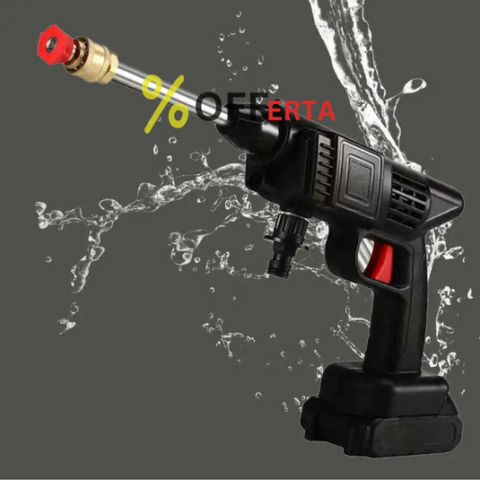 KIT Aparat de spalat cu presiune de 48V,2 acumulatori si cu rezervor pentru detergent!