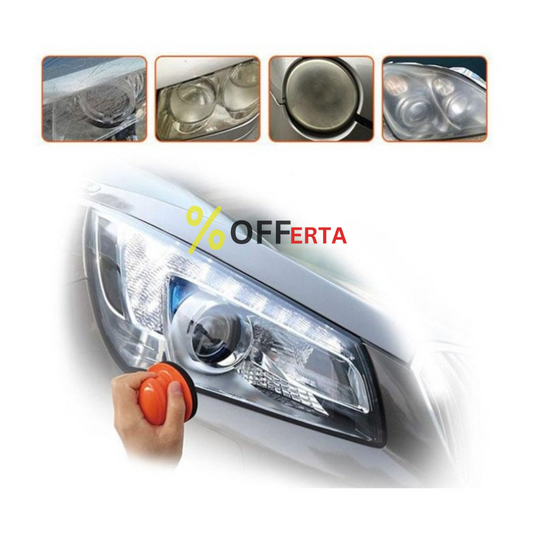 Kit polish auto profesional pentru faruri cu multiple accesorii