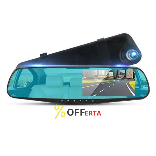 Lichidare de stoc! Oglinda retrovizoare cu camera video full HD 1080 p, senzor de miscare