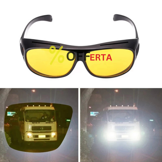 Ochelari pentru condus noaptea si in ceata + ochelari de zi
