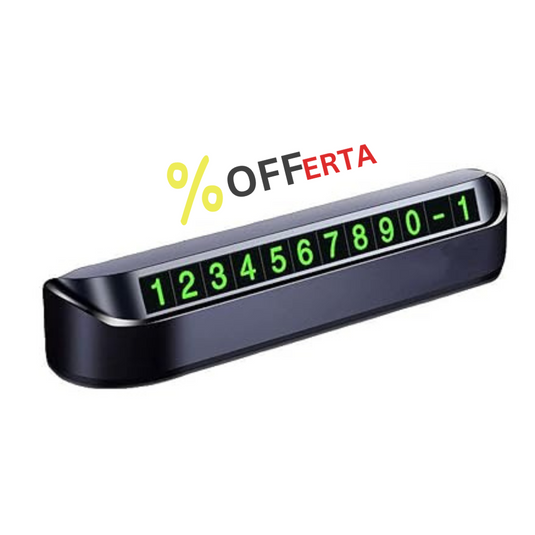 Suport numar de telefon pentru parcare temporara