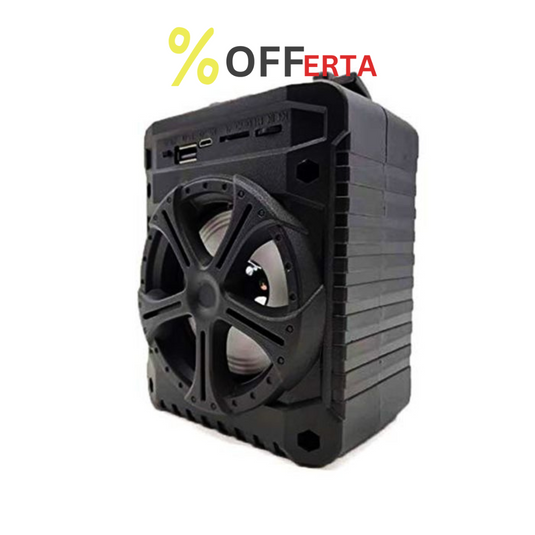 Boxa portabila cu Bluetooth,USB, Card si Led luminos
