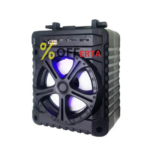 Boxa portabila cu Bluetooth,USB, Card si Led luminos