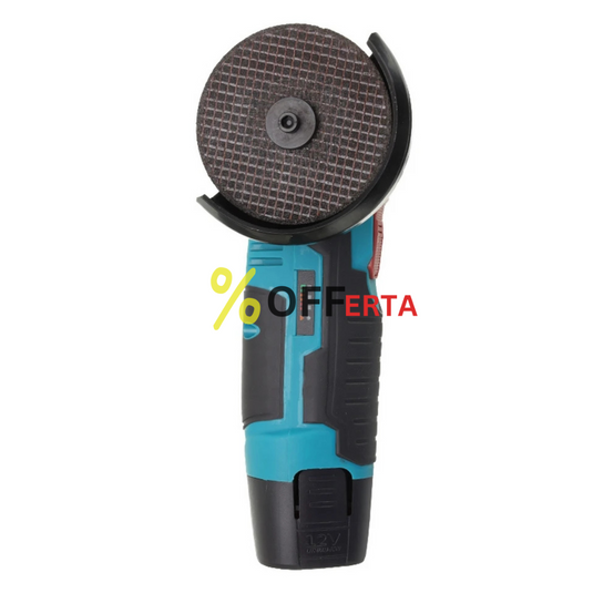 Mini polizor portabil GrinderPro 2 x Acumulatori + 6 Panze Cadou