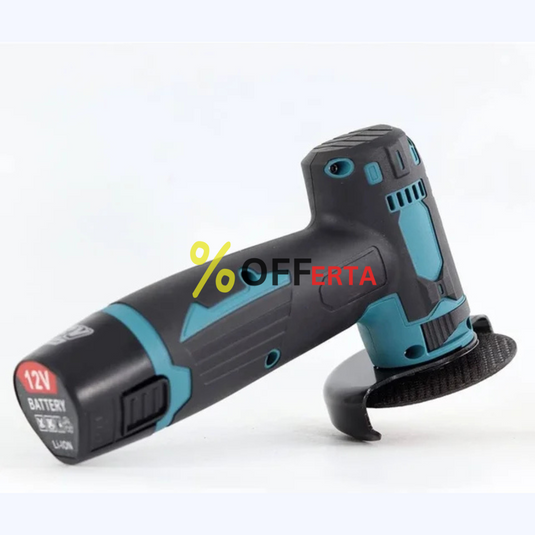 Mini polizor portabil GrinderPro 2 x Acumulatori + 6 Panze Cadou