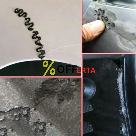 Pistol Profesional pentru lipit/sudat plastic, kit pentru repararea fisurilor din plastic, polipropilena, 200 capse de intarire, putere 50W, rosu