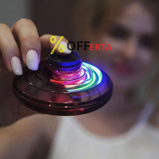 Spinner Zburator, Efect De Bumerang, Acumulator Si Leduri