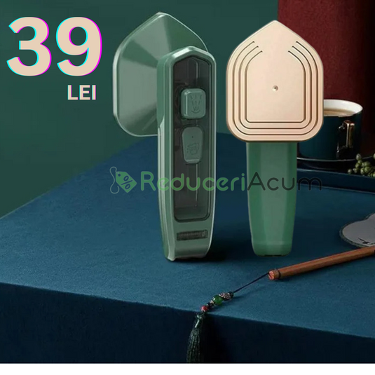Fier de Calcat Mini, portabil 2 in1, calcat uscat / umed