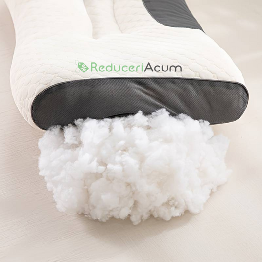Set 2 X Pernă Tricotată Din Bumbac Cu Protecție Cervicală A Gâtului